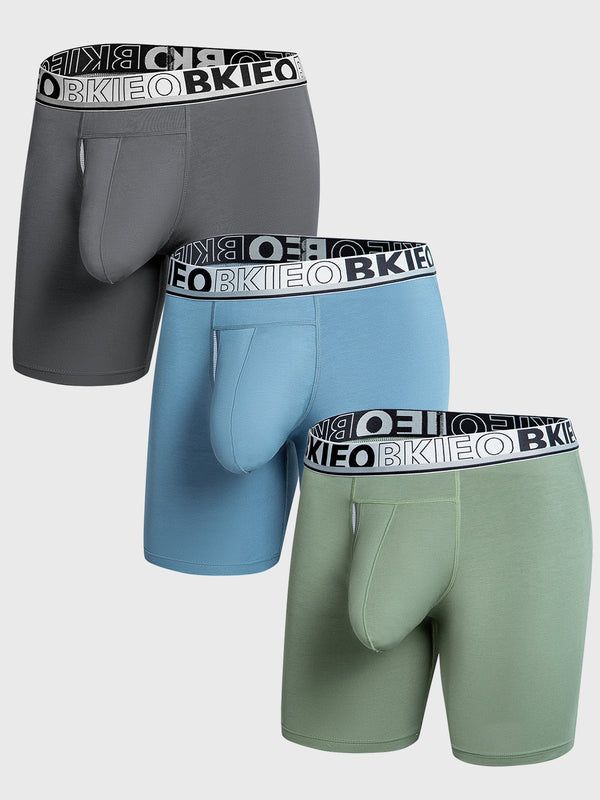 Poche Spacieuse Boxers avec Braguette, Fabriqué en fibres TENCEL™ Modal