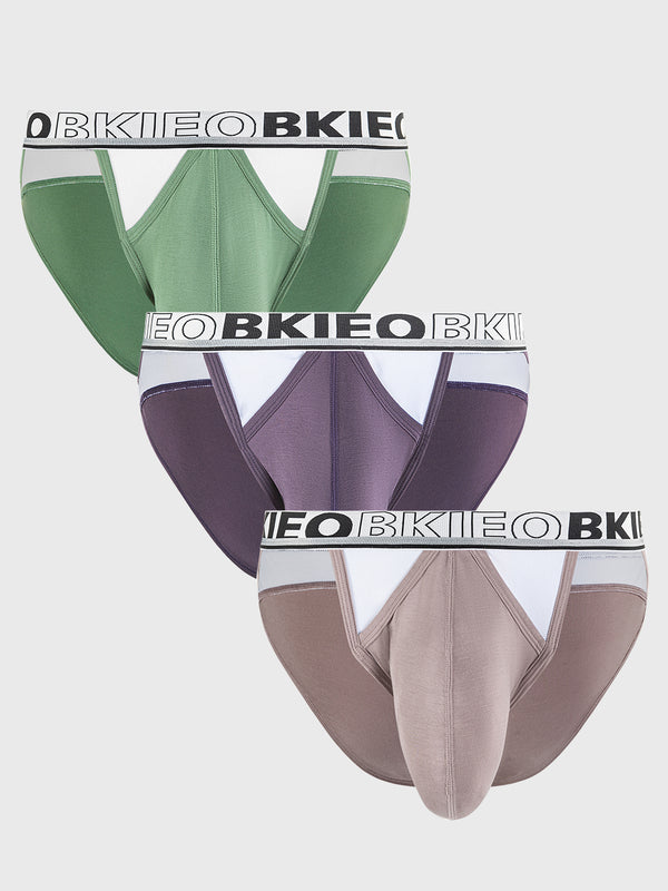 Humeurs‑de‑la‑Semaine Poche Spacieuse Slips À Découpe Latérale avec Braguette, Fabriqué en fibres TENCEL™ Modal
